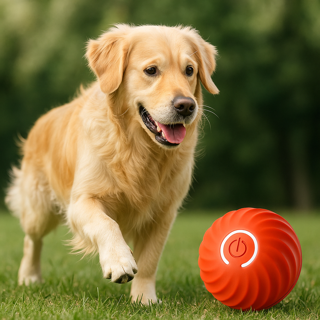 ZoomiBall™ — Smart Pet Ball by Coriara