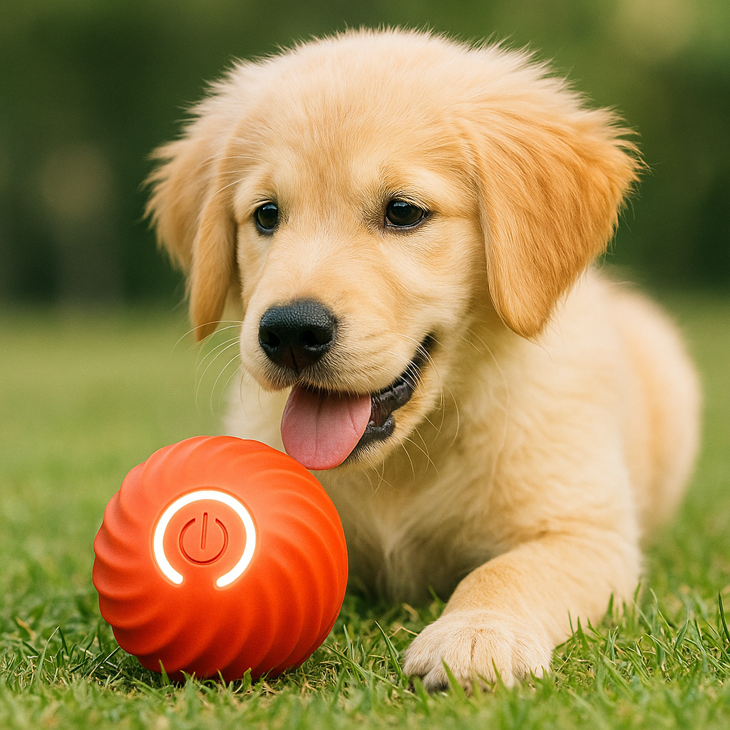ZoomiBall™ — Smart Pet Ball by Coriara