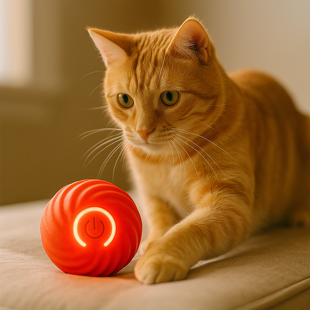 ZoomiBall™ — Smart Pet Ball by Coriara