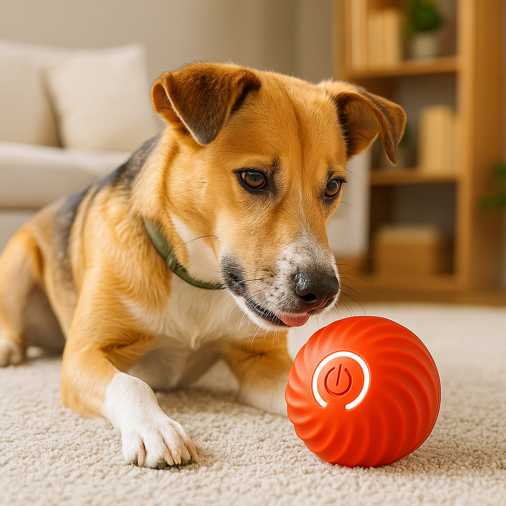 ZoomiBall™ — Smart Pet Ball by Coriara